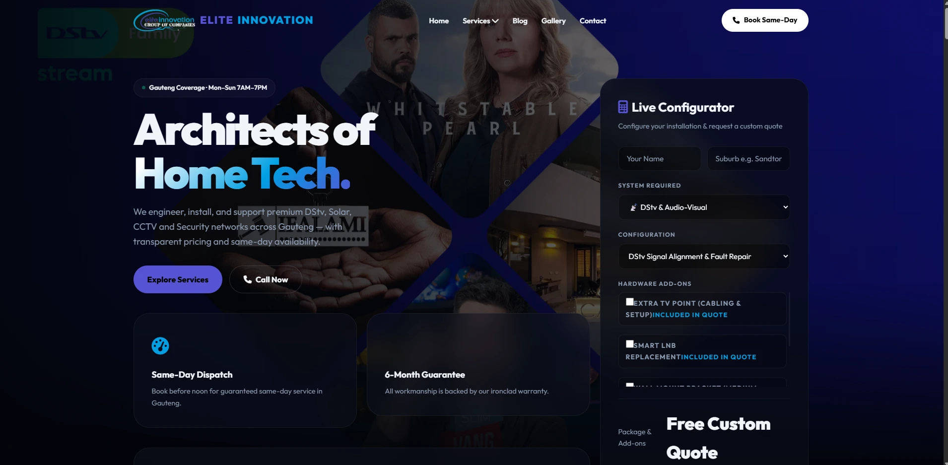 Elite Innovation E-Commerce Platform Build by Toran Digital